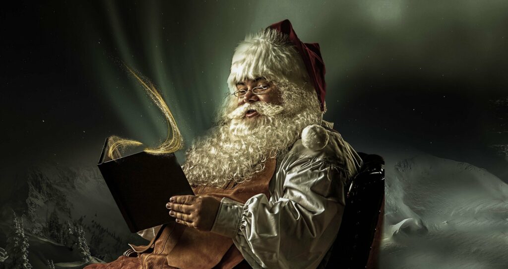 Wir trafen den Nikolaus :)